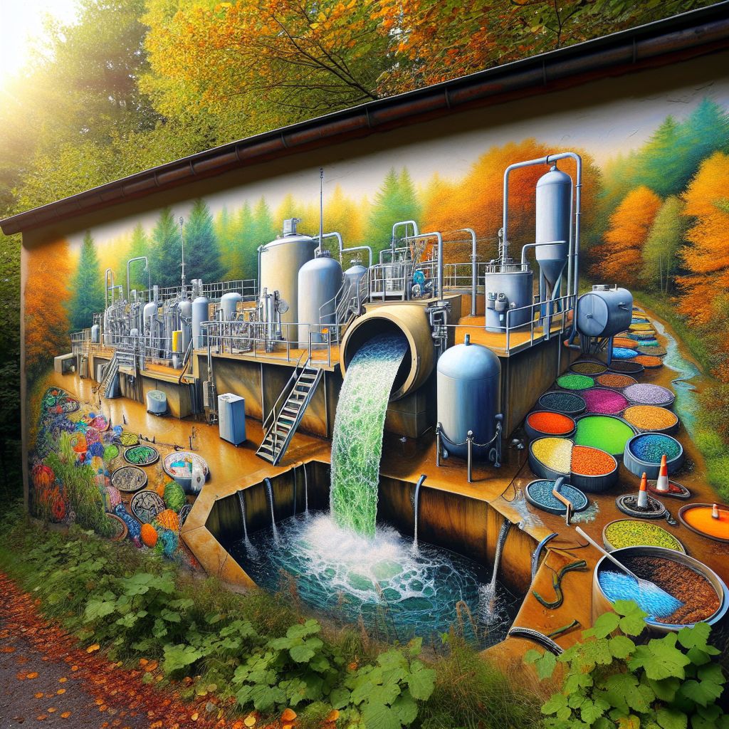 Abwasserreinigung Ein Bild zum Thema Abwasserreinigung im Umwelt Kontext