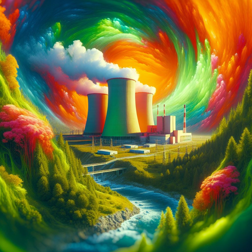 Ein Bild zum Thema Atomkraft im Umwelt Kontext