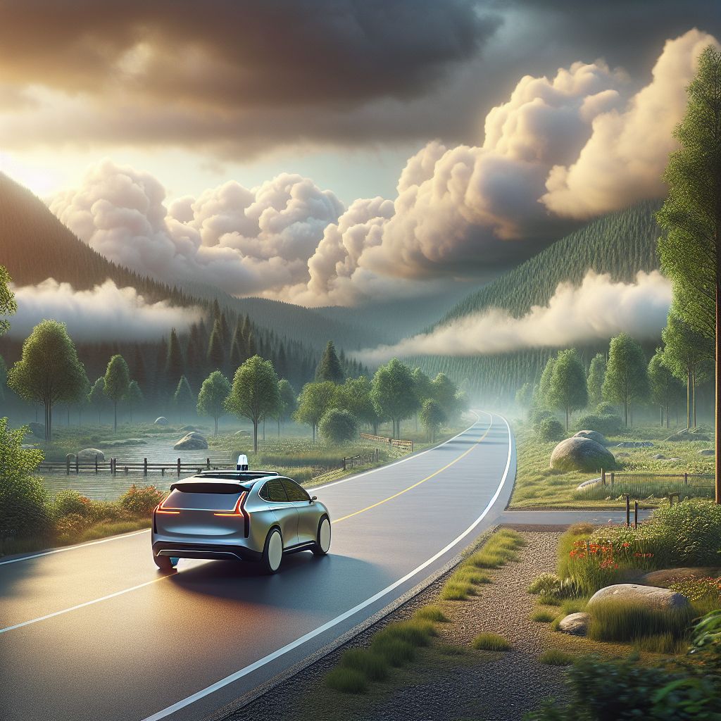 Ein Bild zum Thema Autonomes Fahren im Umwelt Kontext