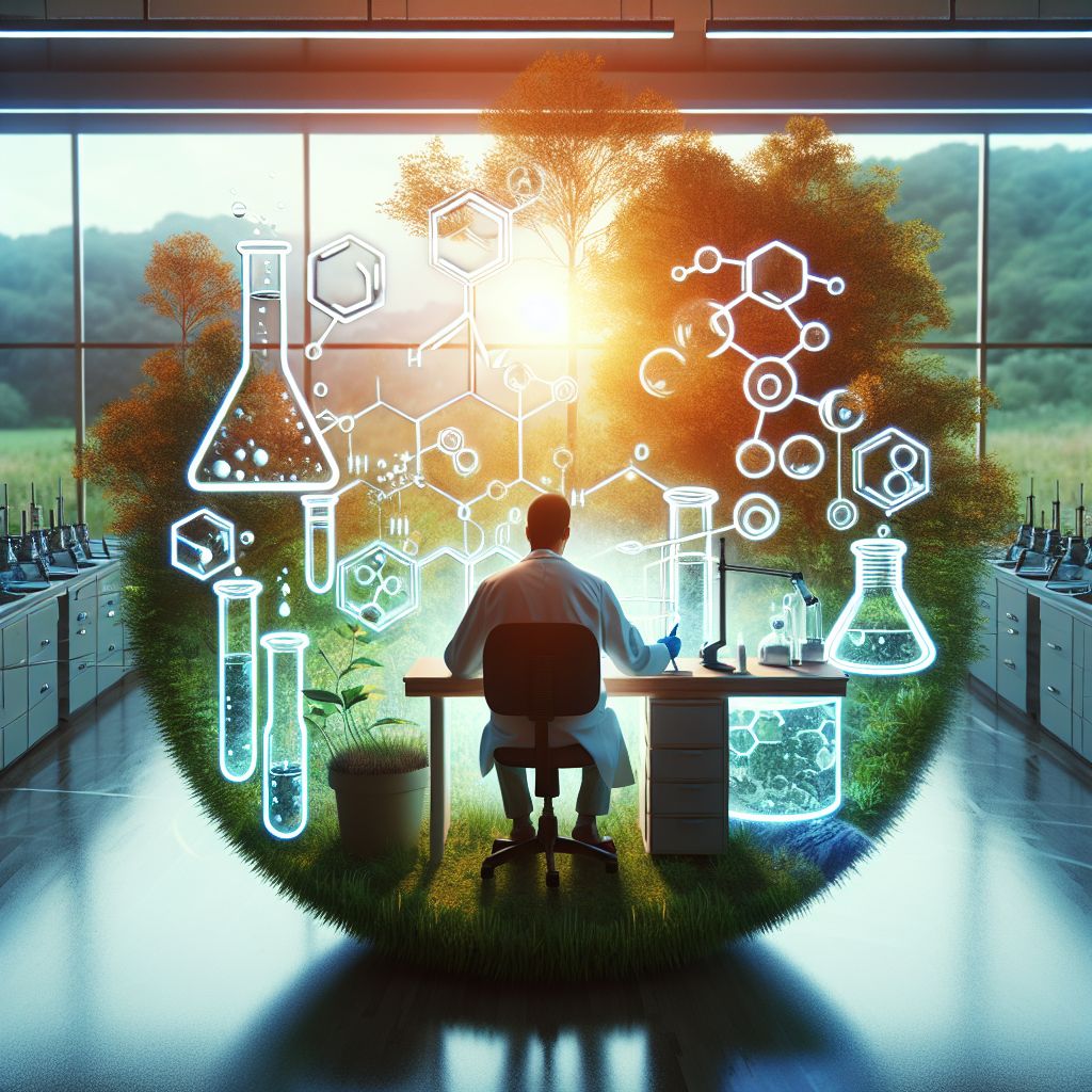 Ein Bild zum Thema Chemiker im Umwelt Kontext