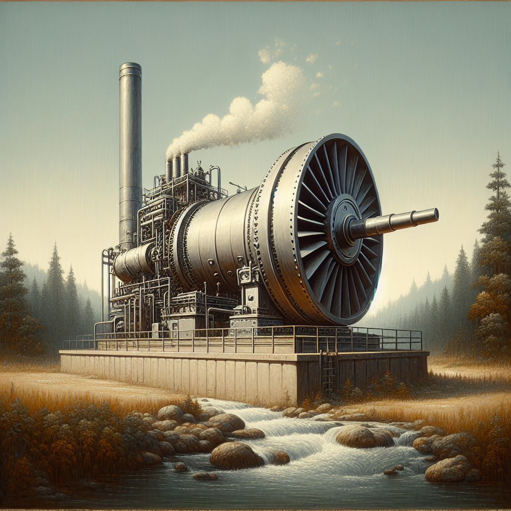 Ein Bild zum Thema Dampfturbine im Umwelt Kontext