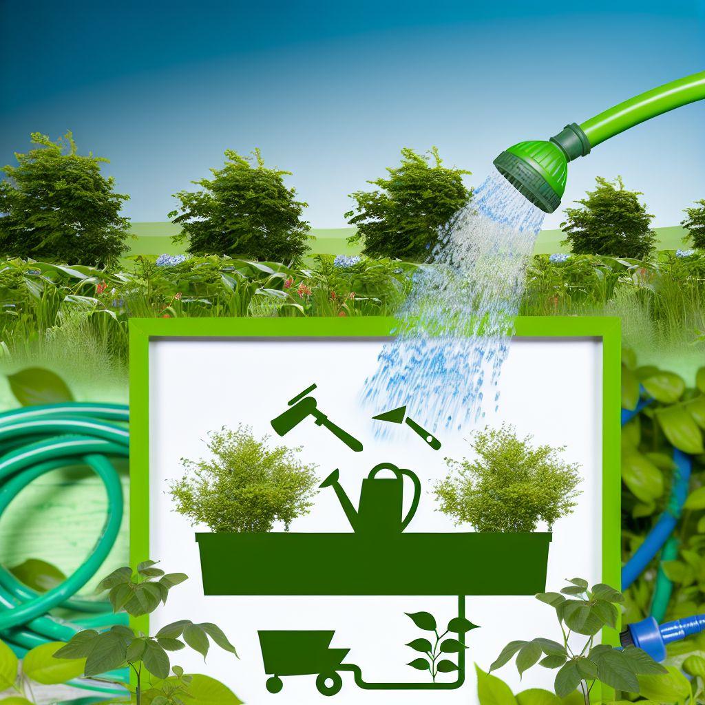 Ein Bild zum Thema Gartenbewässerung im Umwelt Kontext