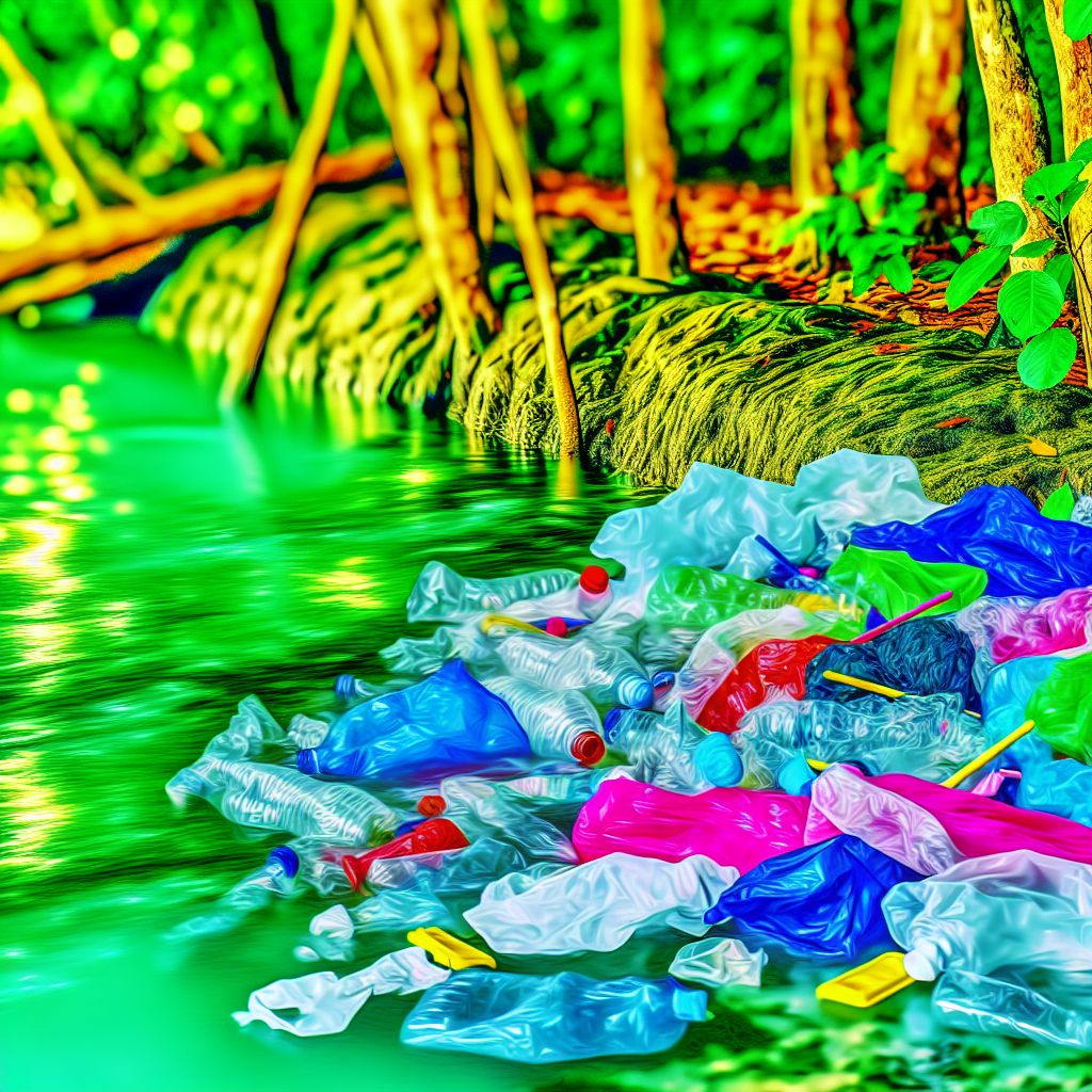 Ein Bild zum Thema Plastikverschmutzung im Umwelt Kontext