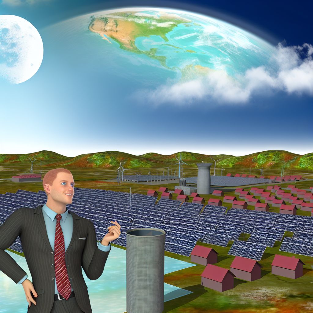 Ein Bild zum Thema Solarenergieerzeugung im Umwelt Kontext