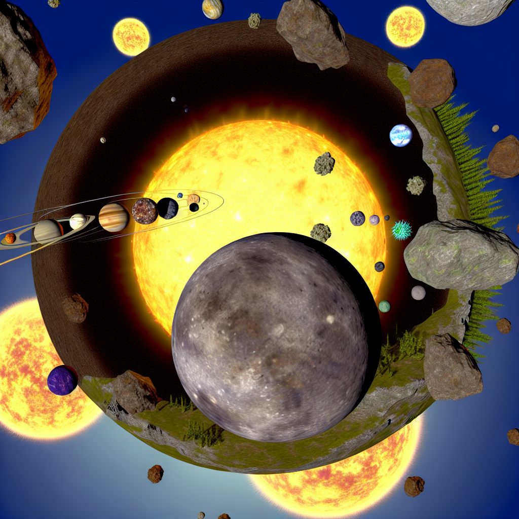 Ein Bild zum Thema Sonnensystem im Umwelt Kontext