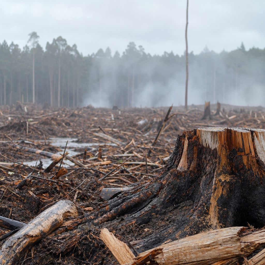 Umweltzerstörung Ein Bild zum Thema Umweltzerstörung im Umwelt Kontext