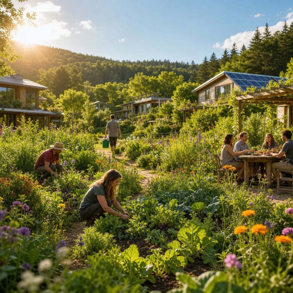 Utopia Ein Bild zum Thema Utopia im Umwelt Kontext