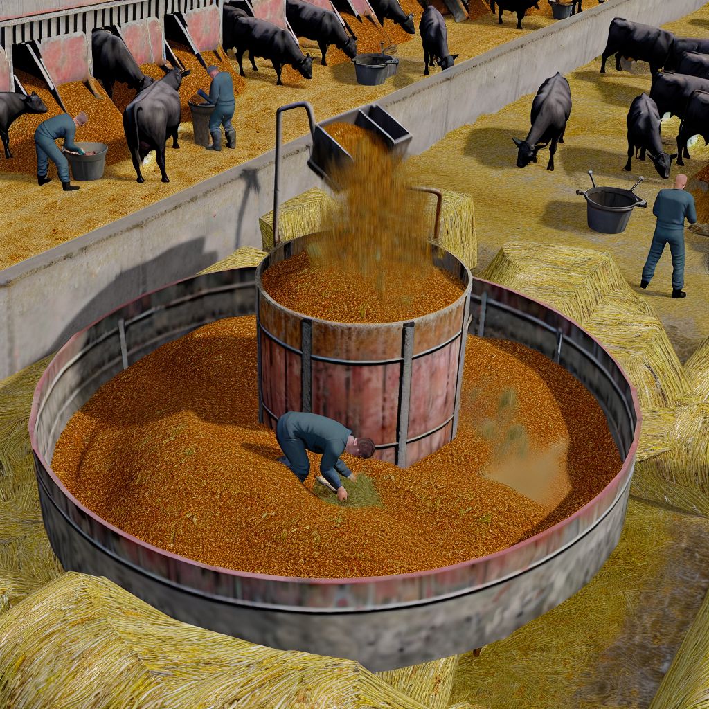 Ein Bild zum Thema Viehfutter im Umwelt Kontext