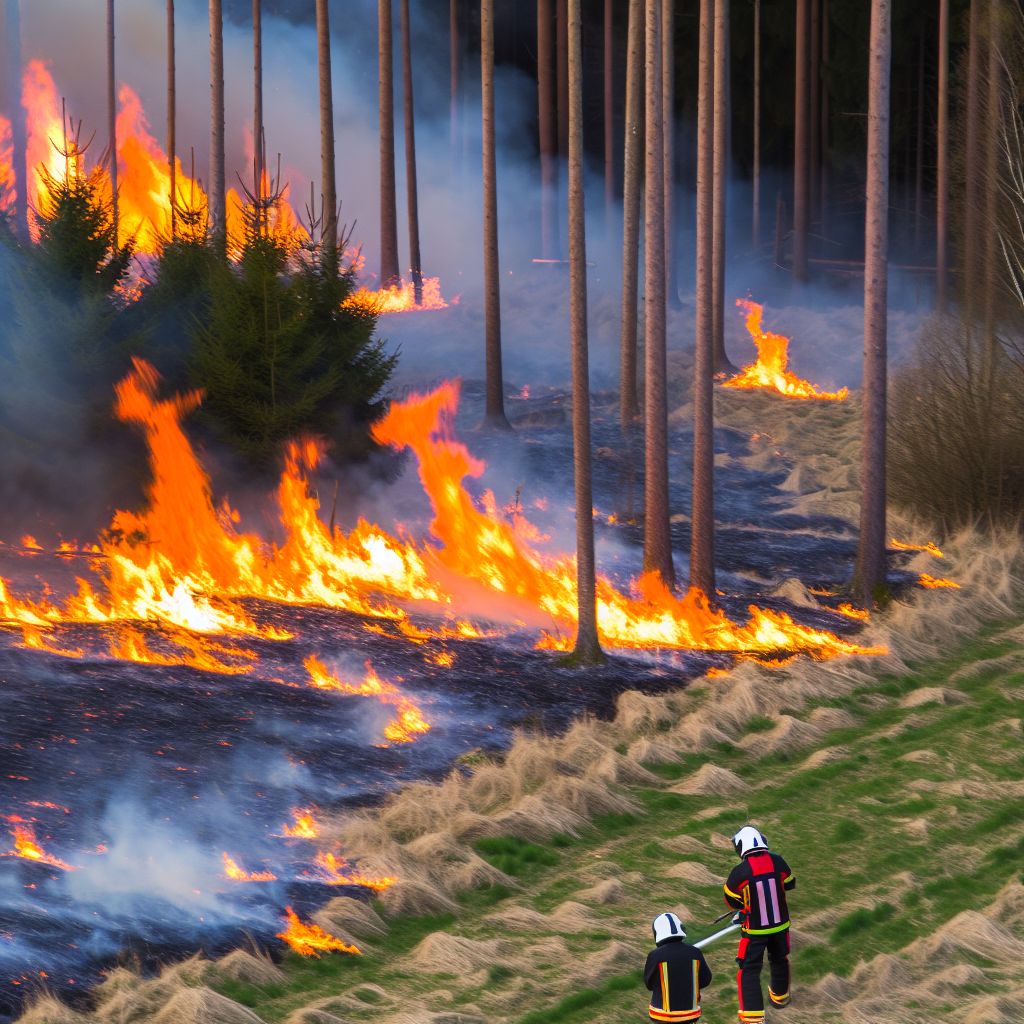 Ein Bild zum Thema Waldbrand im Umwelt Kontext