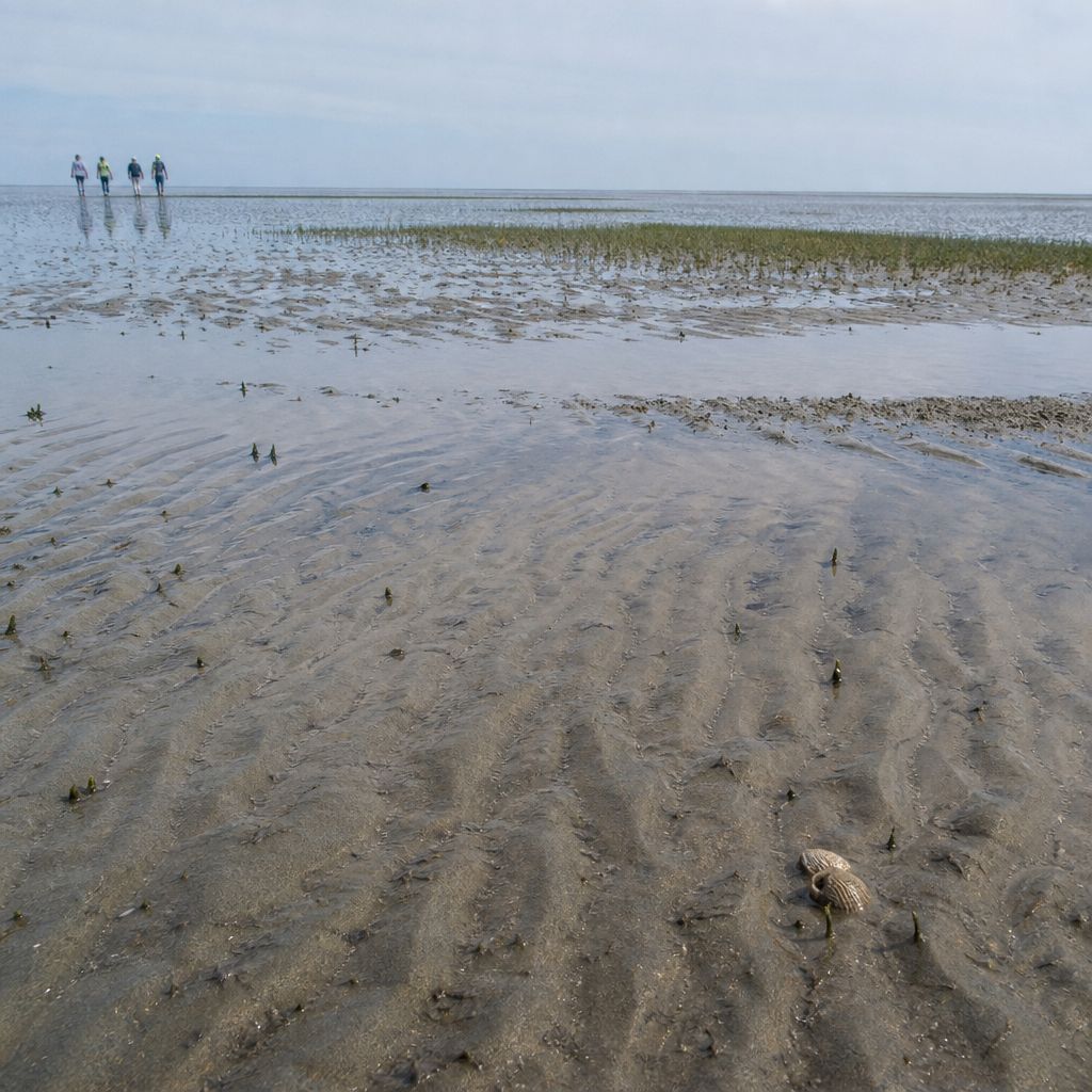 Wattenmeer Ein Bild zum Thema Wattenmeer im Umwelt Kontext