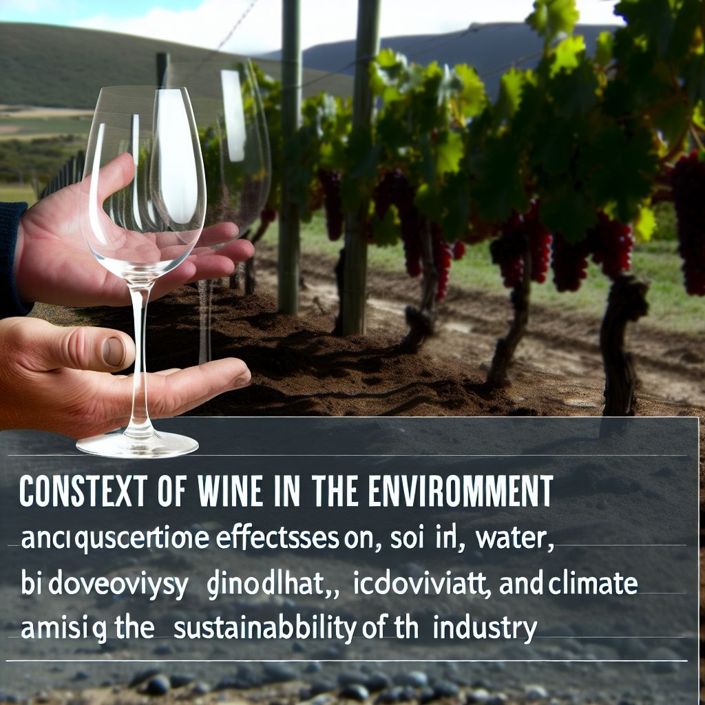 Ein Bild zum Thema Wein im Umwelt Kontext