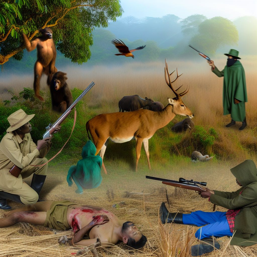 Ein Bild zum Thema Wilderei im Umwelt Kontext