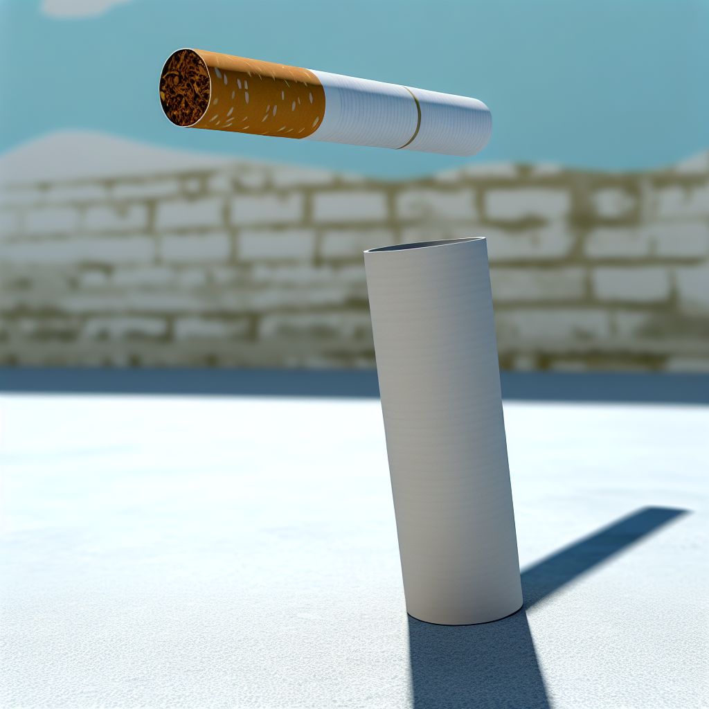 Ein Bild zum Thema Zigarette im Umwelt Kontext